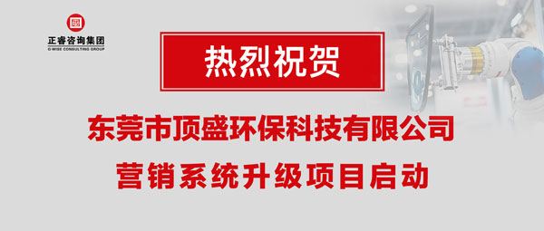 東莞市頂盛環(huán)?？萍加邢薰緺I(yíng)銷系統(tǒng)升級(jí)項(xiàng)目啟動(dòng)